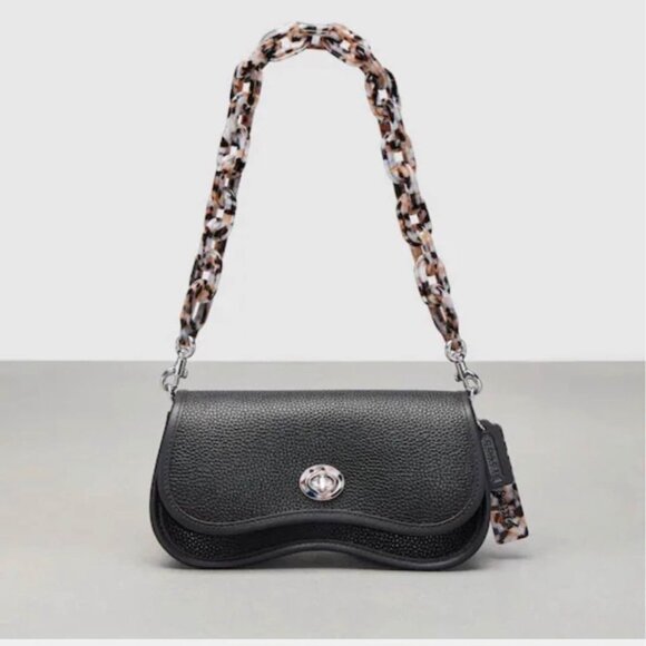 Coach Other - LIKE NEW Coachtopia Black Leather Crossbody Bag